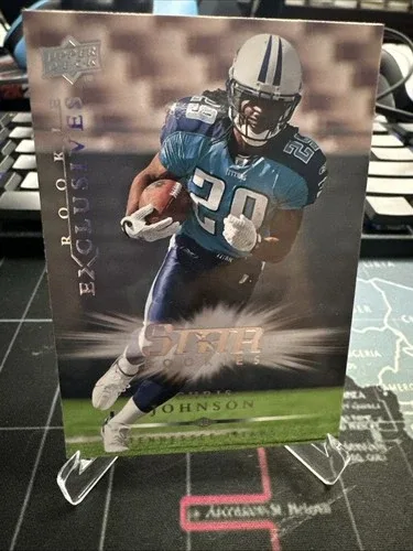 2008 Upper Deck Chris Johnson Rookie Card thumbnail
