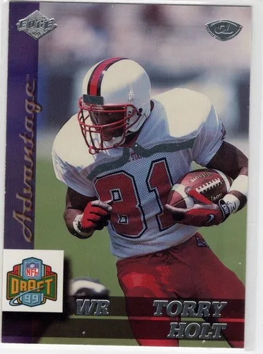 1999 Collector's Edge - Torry Holt #167 (RC) thumbnail