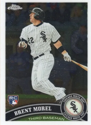 2011 Topps Chrome Brent Morel Rookie RC - White Sox MINT thumbnail