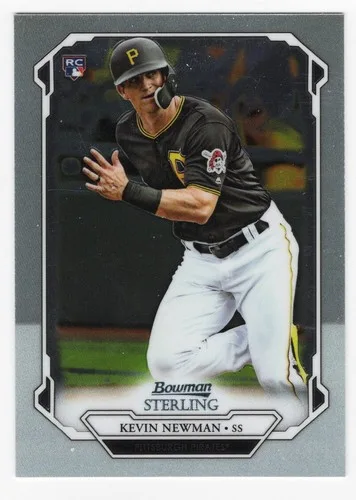 Kevin Newman 2019 Bowman Sterling Rookie Card #BSR-76 Pirates thumbnail