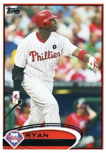 2012 Topps Ryan Howard Philadelphia Phillies #280 thumbnail