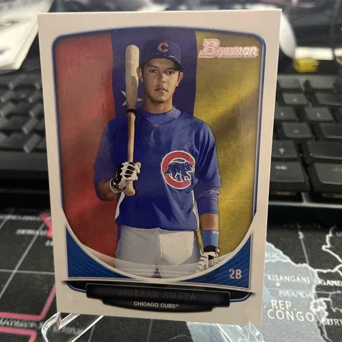 2013 Bowman Prospects Hometown Gioskar Amaya #BP4 thumbnail