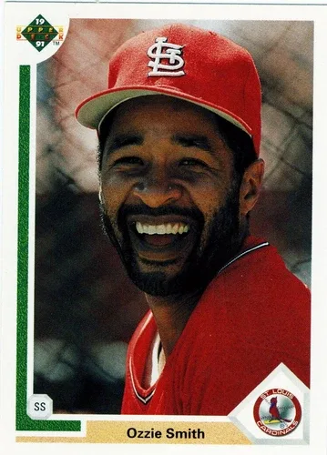 1991 Upper Deck #162 Ozzie Smith St. Louis Cardinals thumbnail