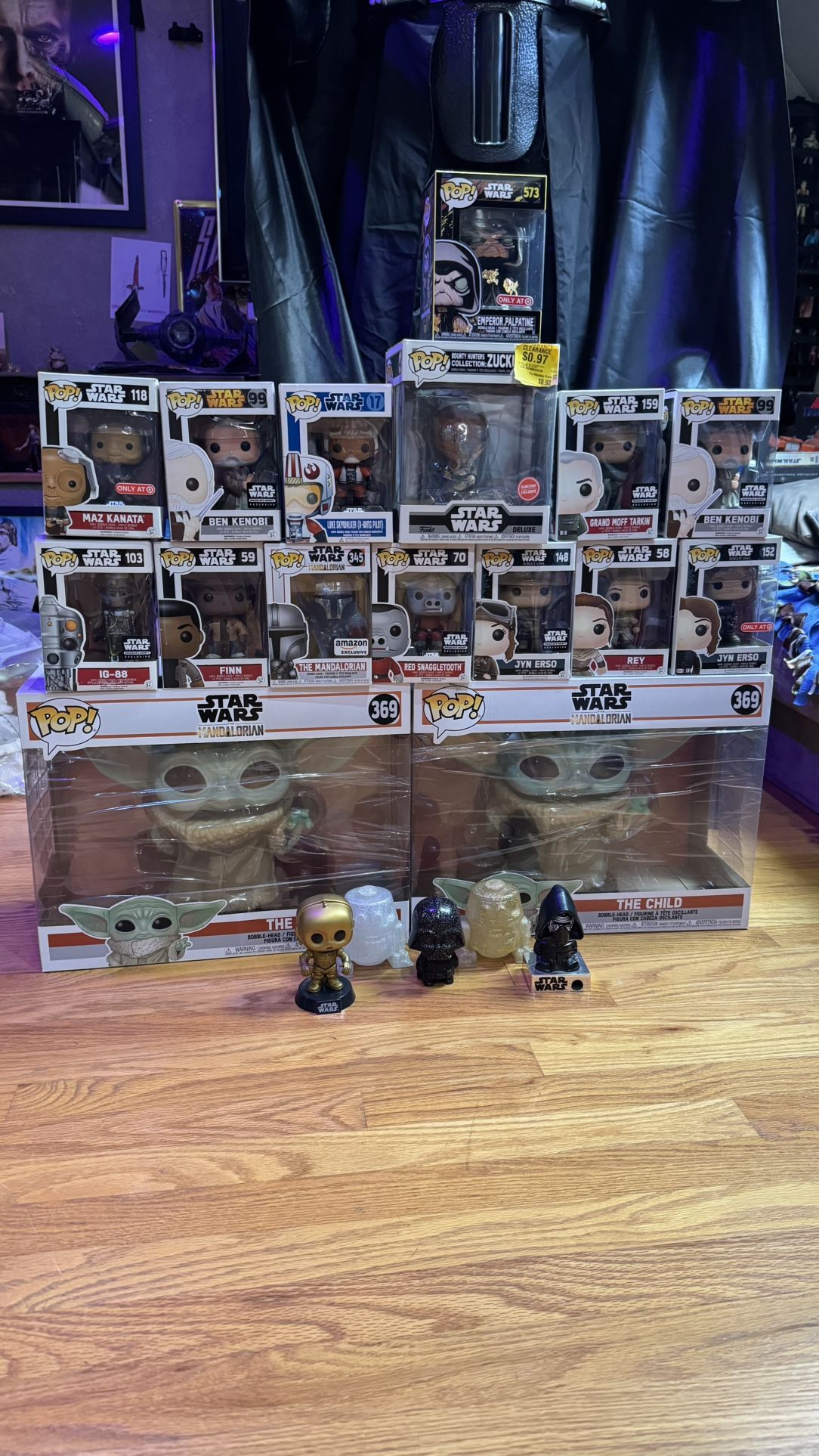 Funko Pops Star Wars Collection