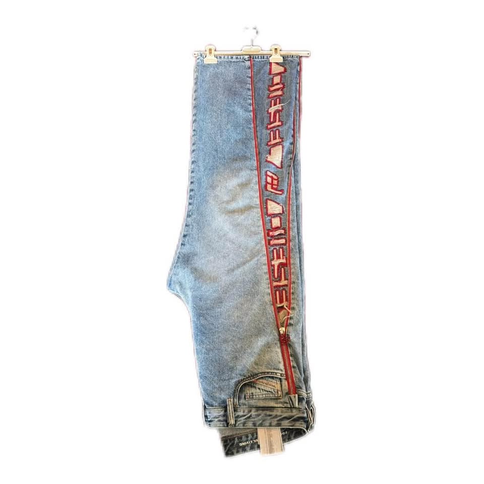 Diesel Pantaloni Straight Jeans D-Rise