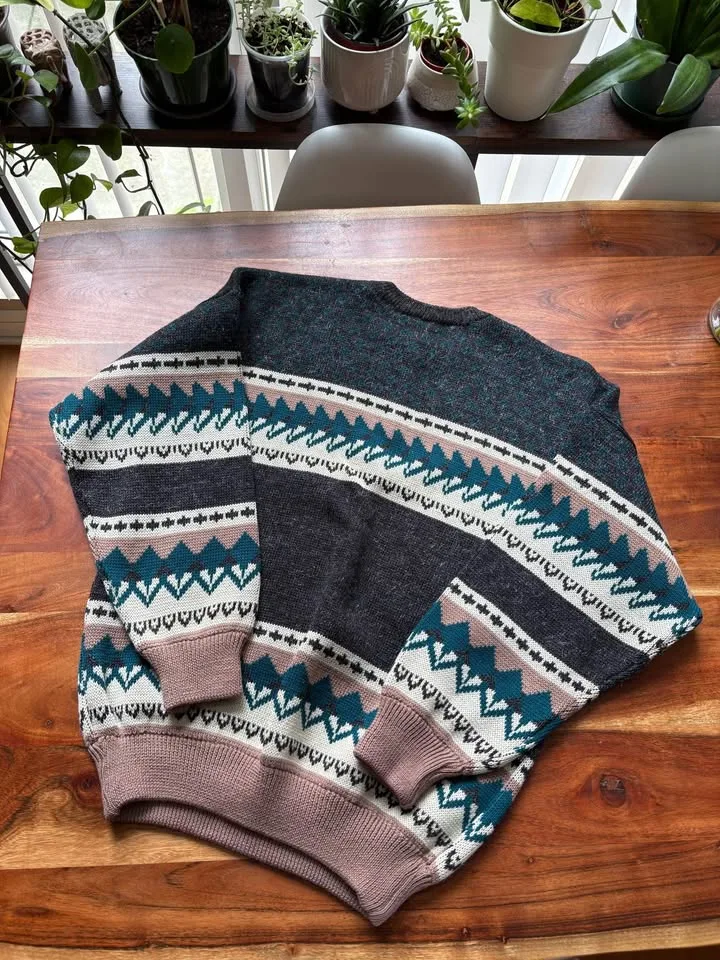 Vintage Unisex Knit Sweater - Ramp Riding image indicator(2)