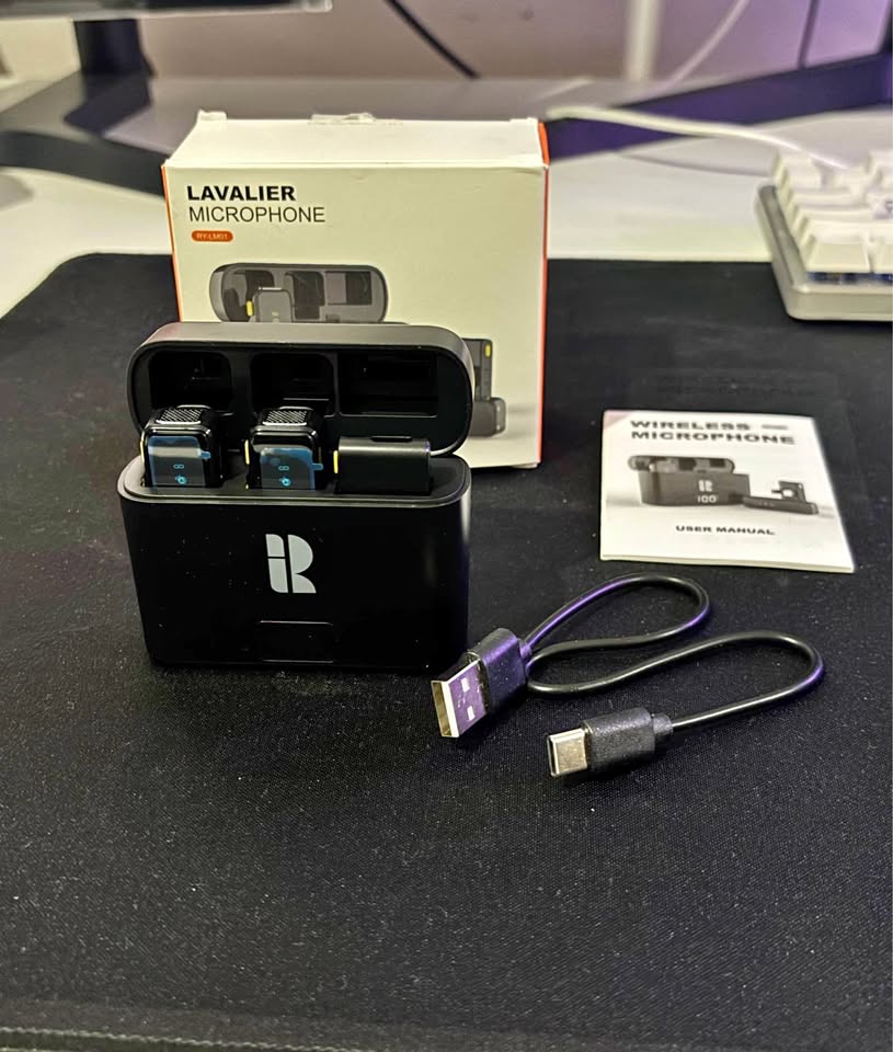 Rythflo Wireless Lavalier Microphone