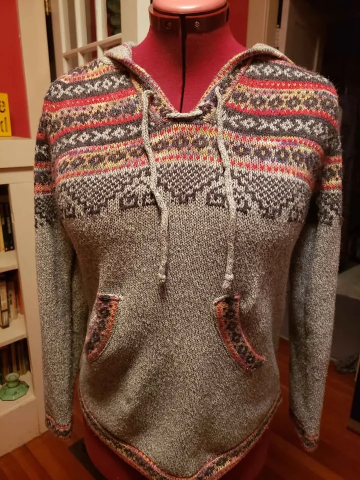 PAPILLON Fair Isle Hoodie Sweater image indicator(3)