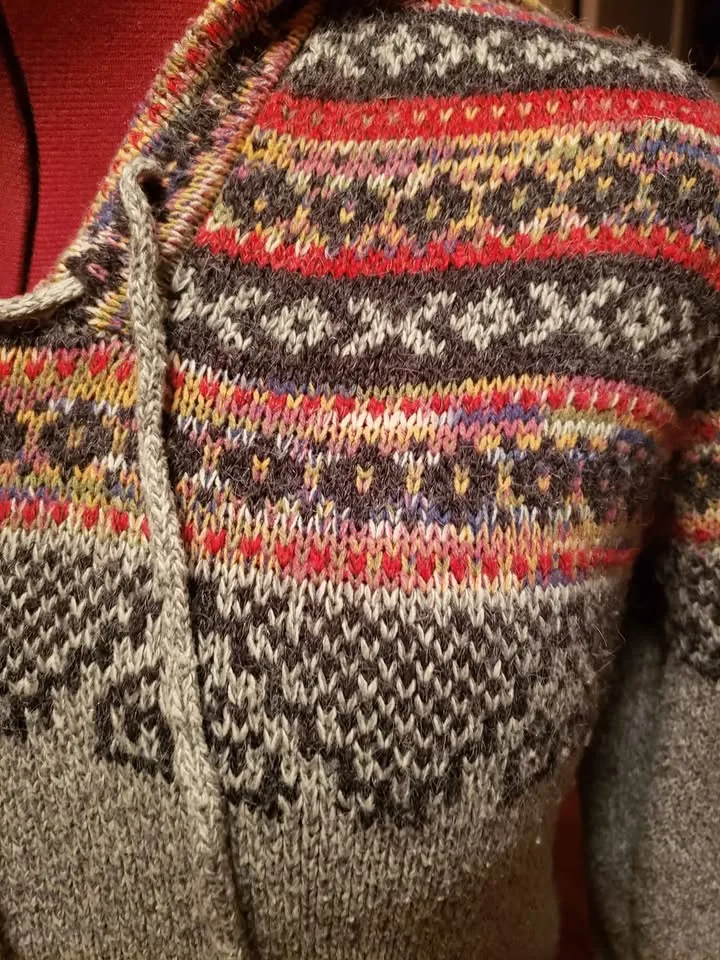 PAPILLON Fair Isle Hoodie Sweater image indicator(7)