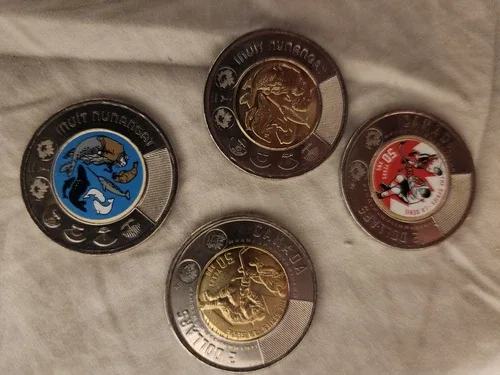 Canadian Coins Lot of 4 thumbnail