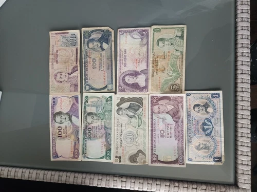 Old Colombia Collection Lot 9 Bills - photo 2