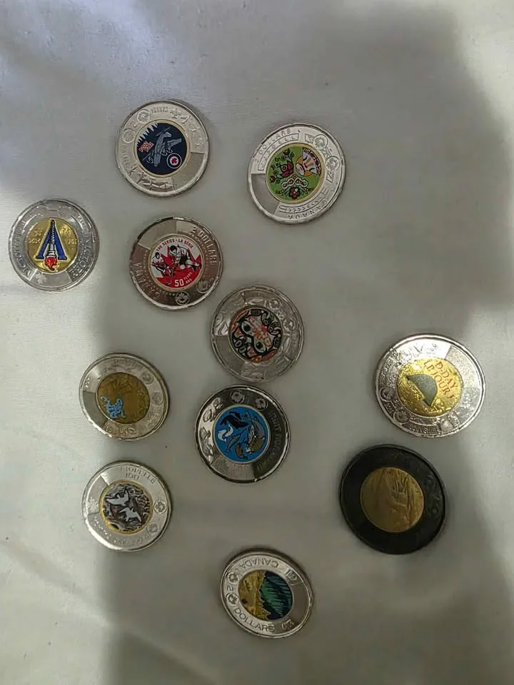 Conmemorative. Canadian toonies image indicator(5)