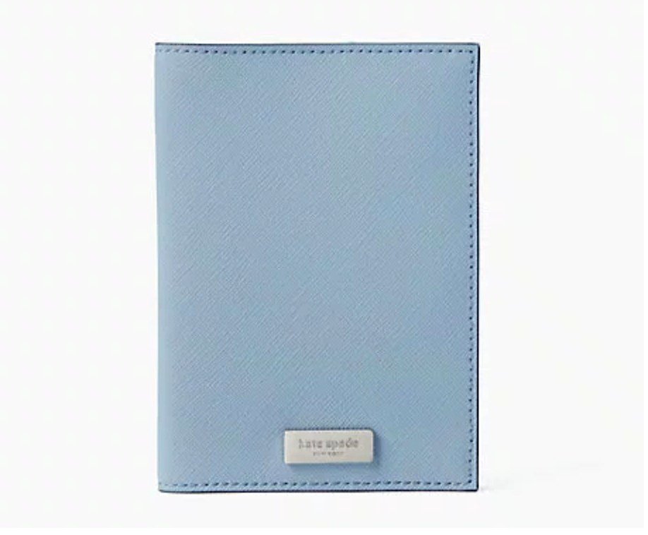kate spade laurel way passport holder - Blue OBO
