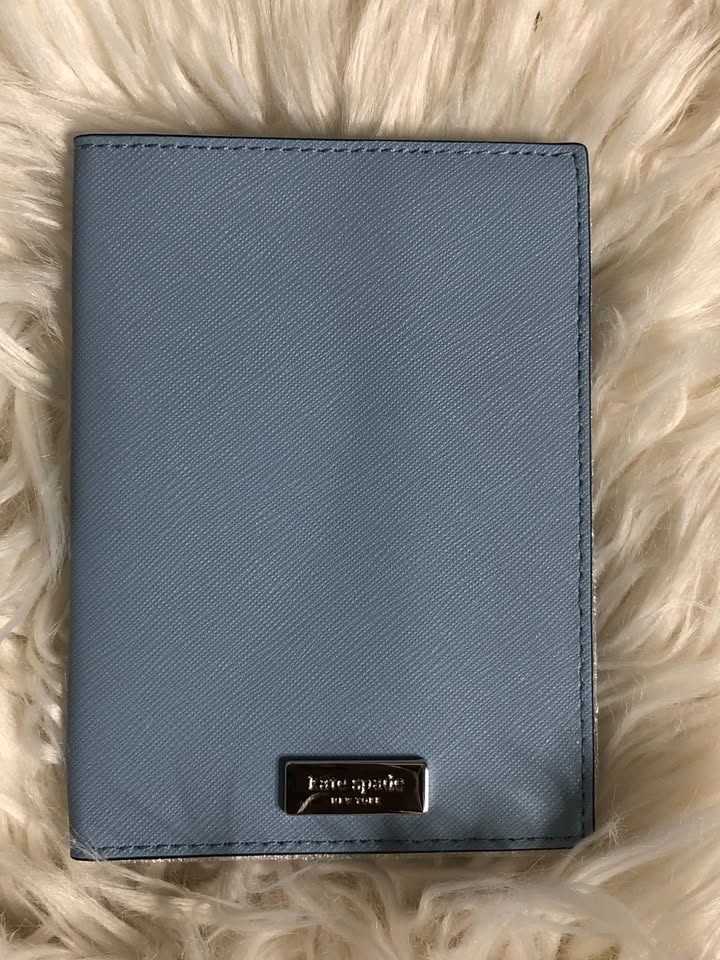 kate spade laurel way passport holder - Blue OBO - photo 5