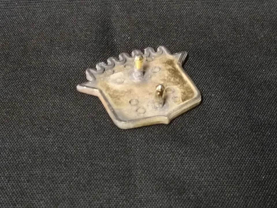 Metal Cadillac Logo ~ Vintage Antique Wheel Part image indicator(6)