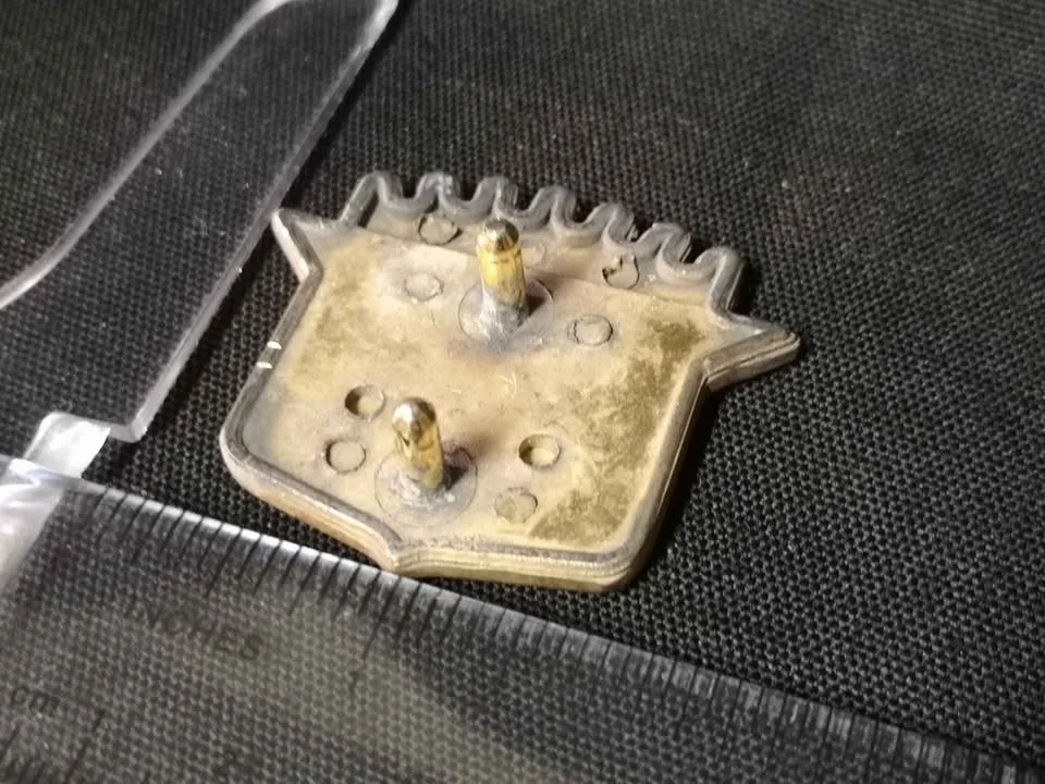 Metal Cadillac Logo ~ Vintage Antique Wheel Part image indicator(10)