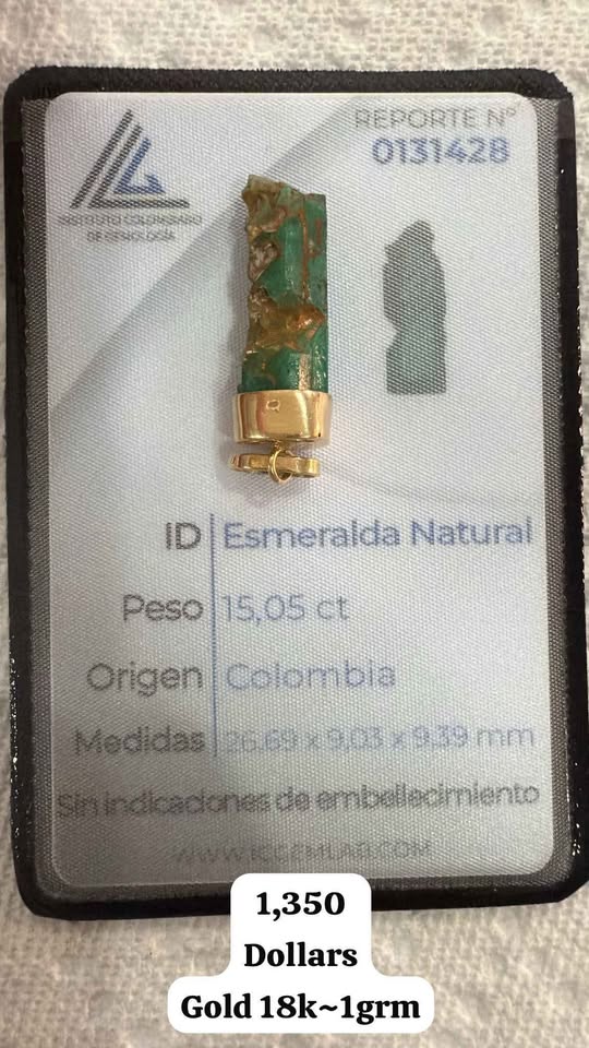 Esmeralds and gold - photo 3