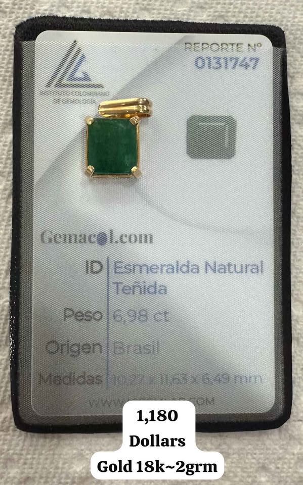 Esmeralds and gold - photo 5