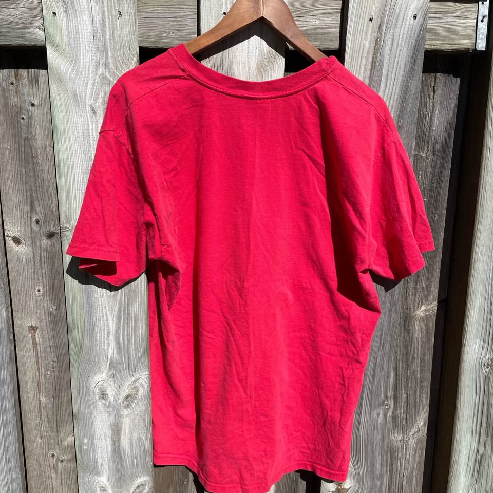 90s Hanes men’s baggy coca cola graphic red t shirt 👕 🥤 - photo 2