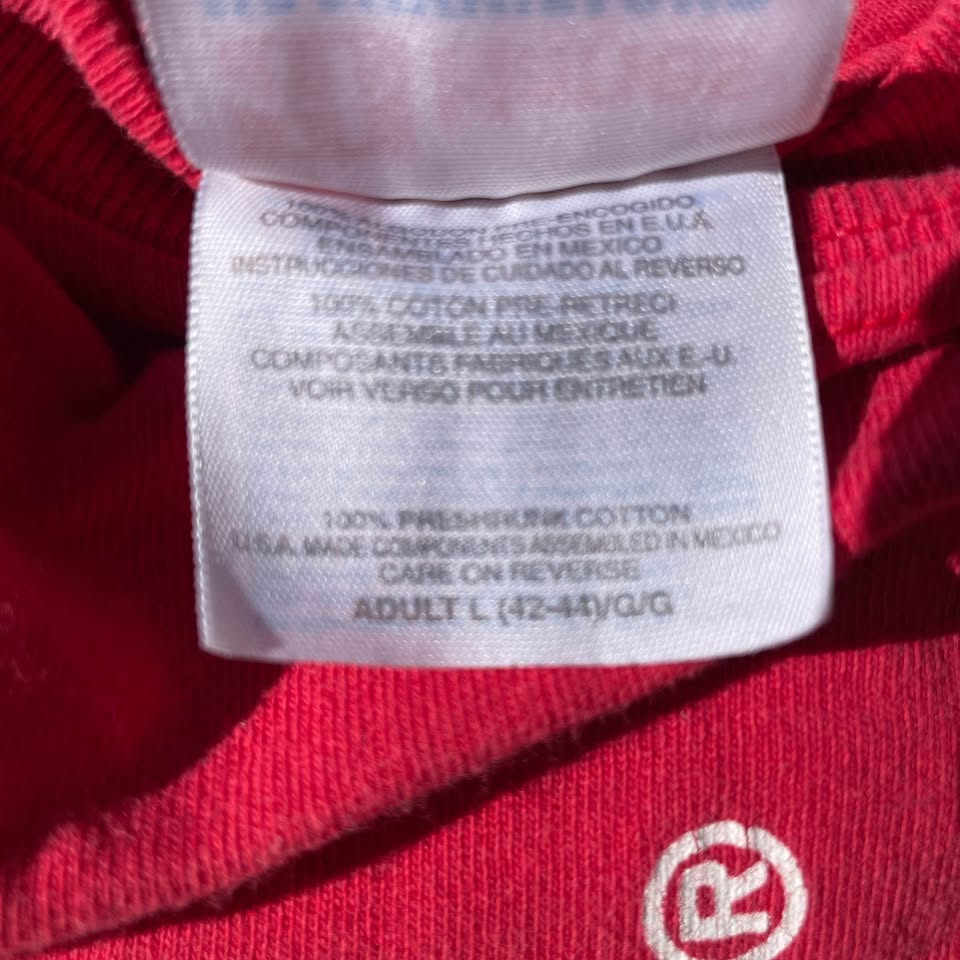 90s Hanes men’s baggy coca cola graphic red t shirt 👕 🥤 - photo 4