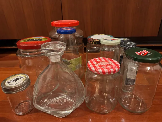 Glass Jars – Various Sizes – Free
