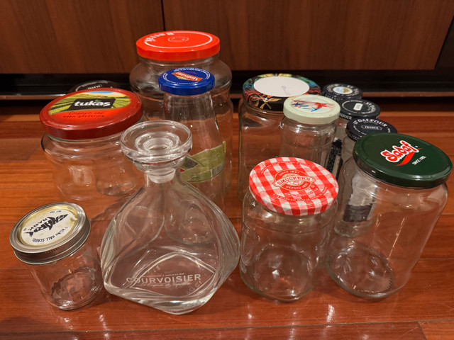 Glass Jars – Various Sizes – Free - photo 3