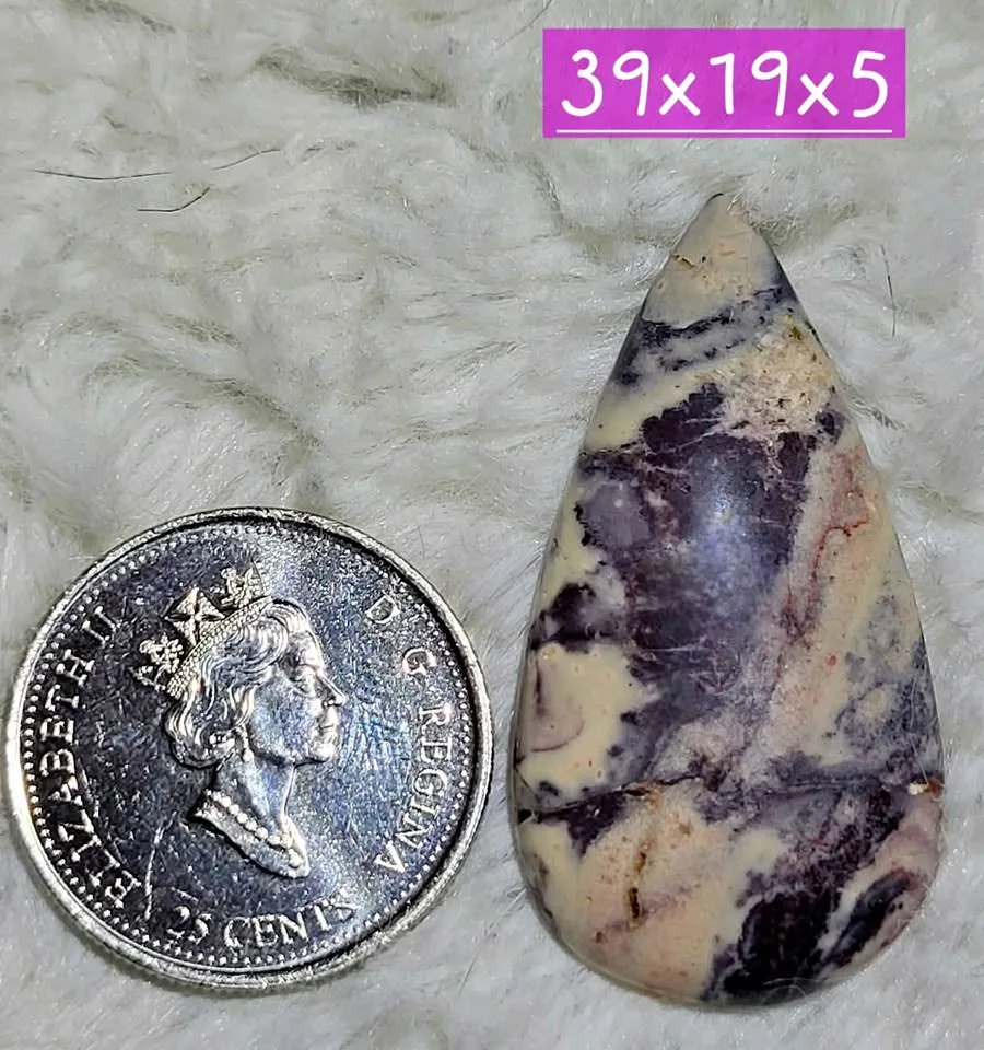 Porcelain Jasper Crystal Cabochon