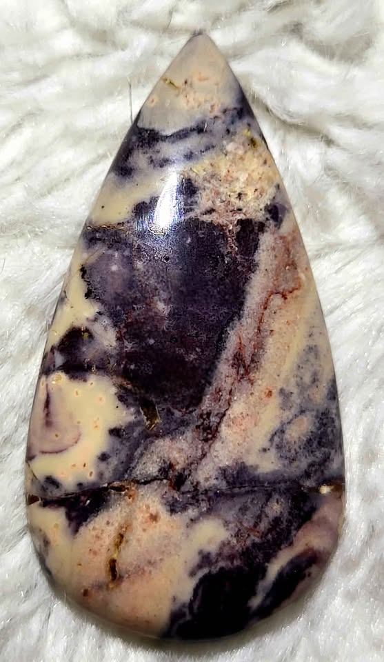 Porcelain Jasper Crystal Cabochon - photo 2