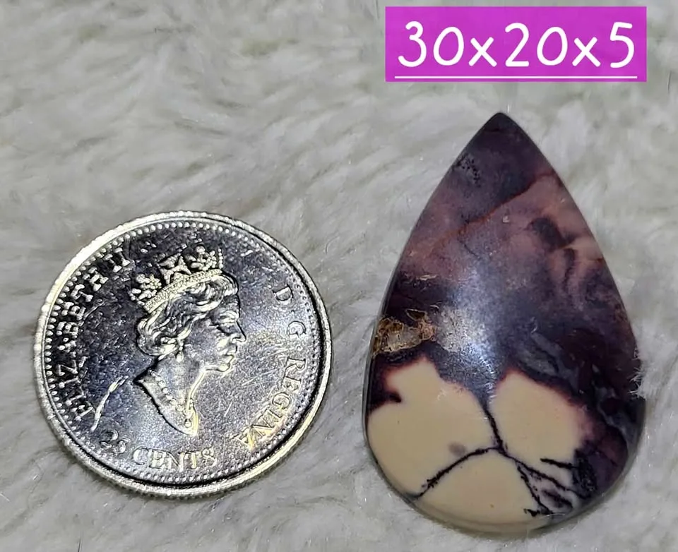 Porcelain Jasper Crystal Cabochon