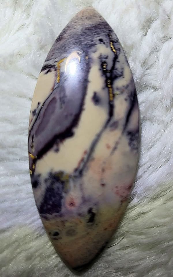 Porcelain Jasper Crystal Cabochon - photo 2