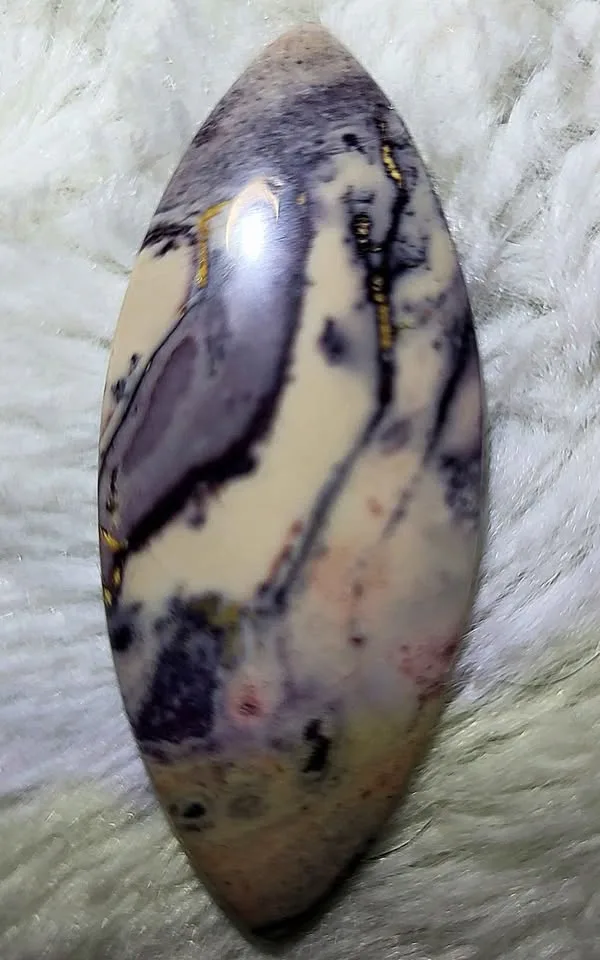 Porcelain Jasper Crystal Cabochon image indicator(2)
