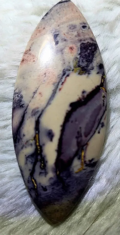 Porcelain Jasper Crystal Cabochon image indicator(3)