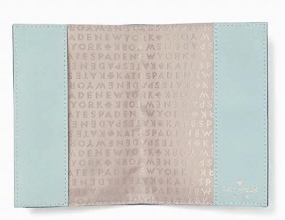 kate spade laurel way passport holder - Green OBO - photo 3
