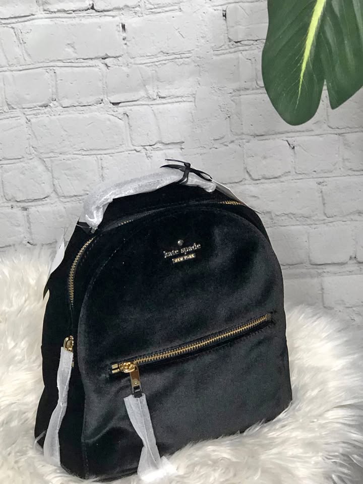 kate spade Dawn Place Velvet Sammi - Black OBO
