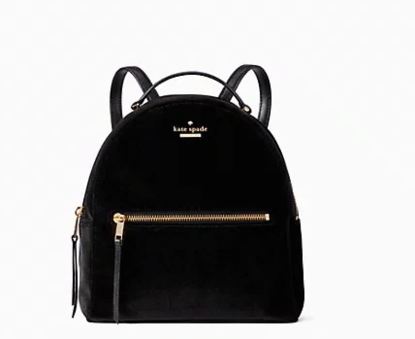 kate spade Dawn Place Velvet Sammi - Black OBO - photo 2