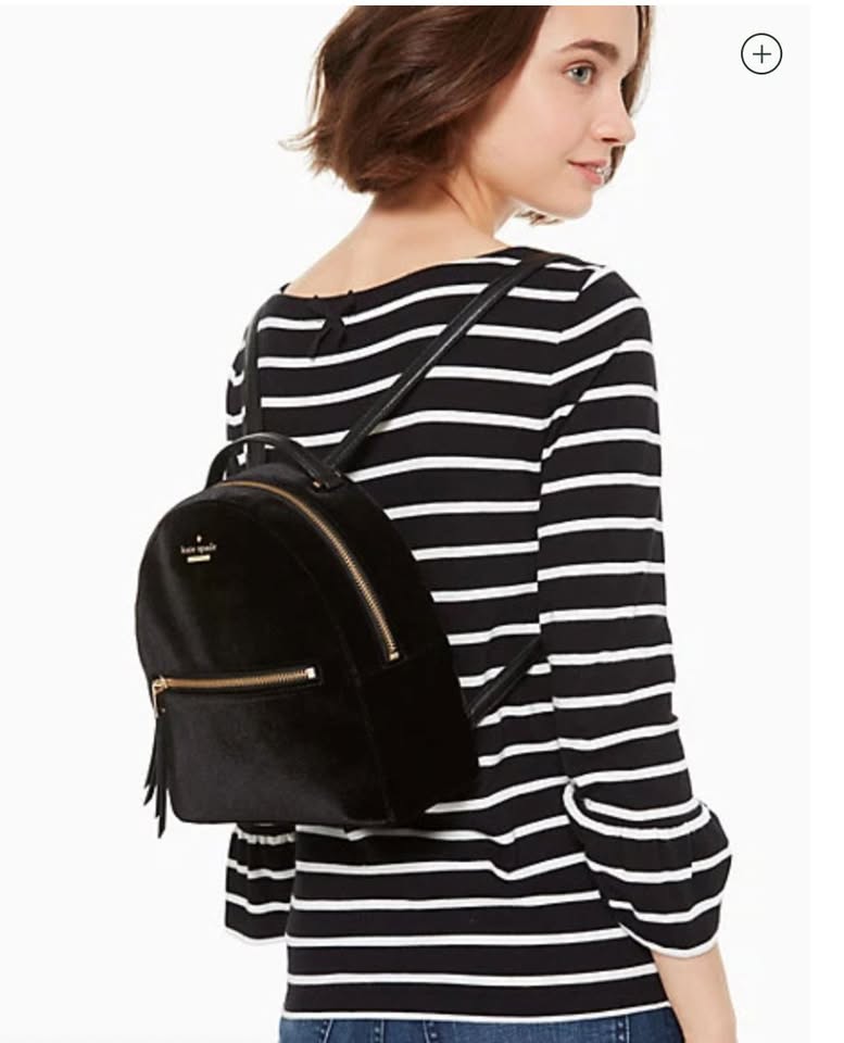 kate spade Dawn Place Velvet Sammi - Black OBO - photo 3