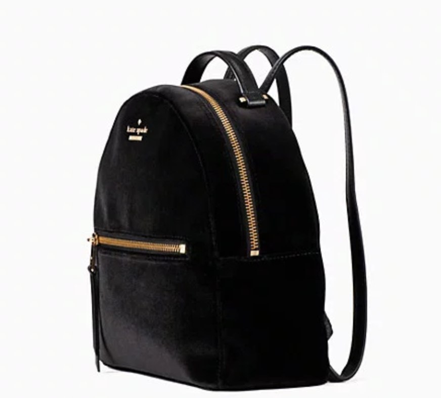 kate spade Dawn Place Velvet Sammi - Black OBO - photo 5