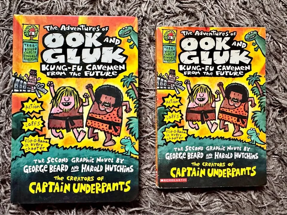 Ook & Gluk kids books - hardcover & softcover