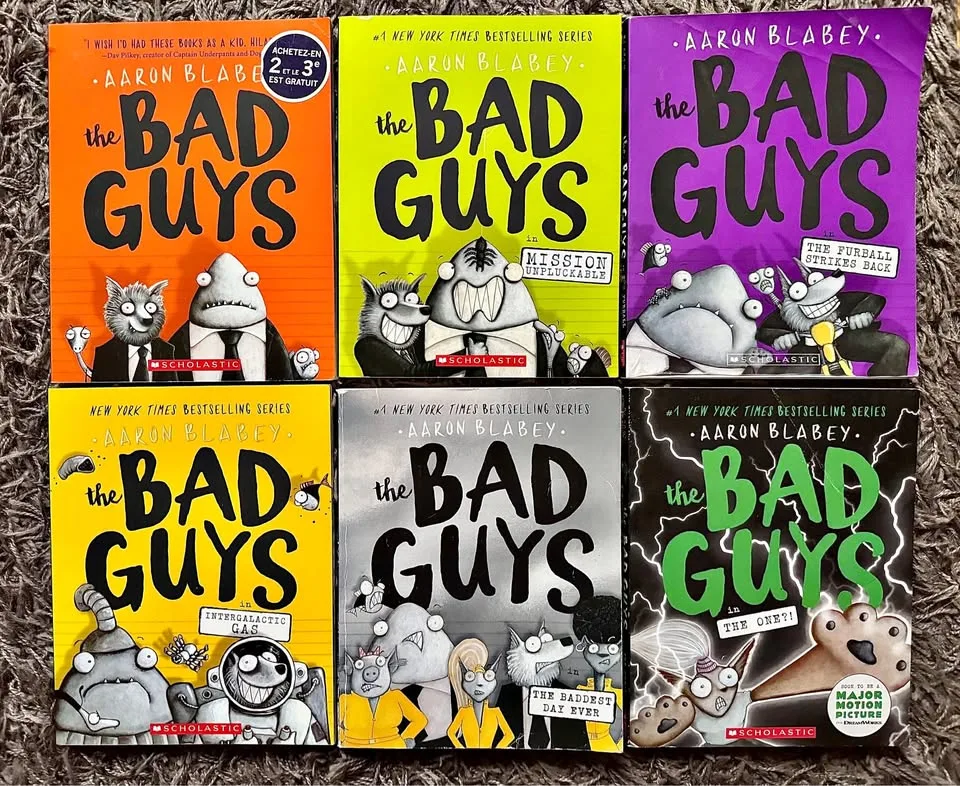The Bad Guys Kids books