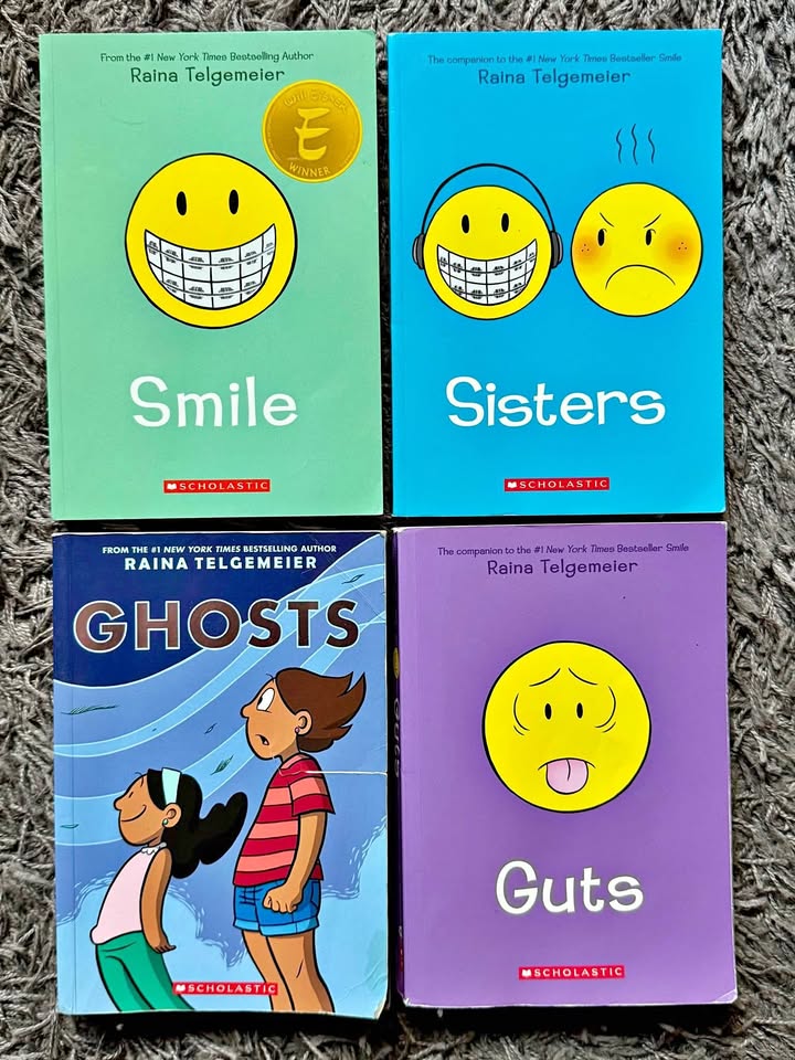 Rayna Telegemeier Books - excellent condition