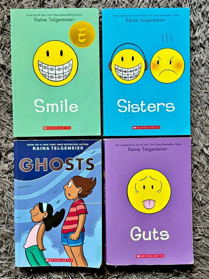 Rayna Telegemeier Books - excellent condition