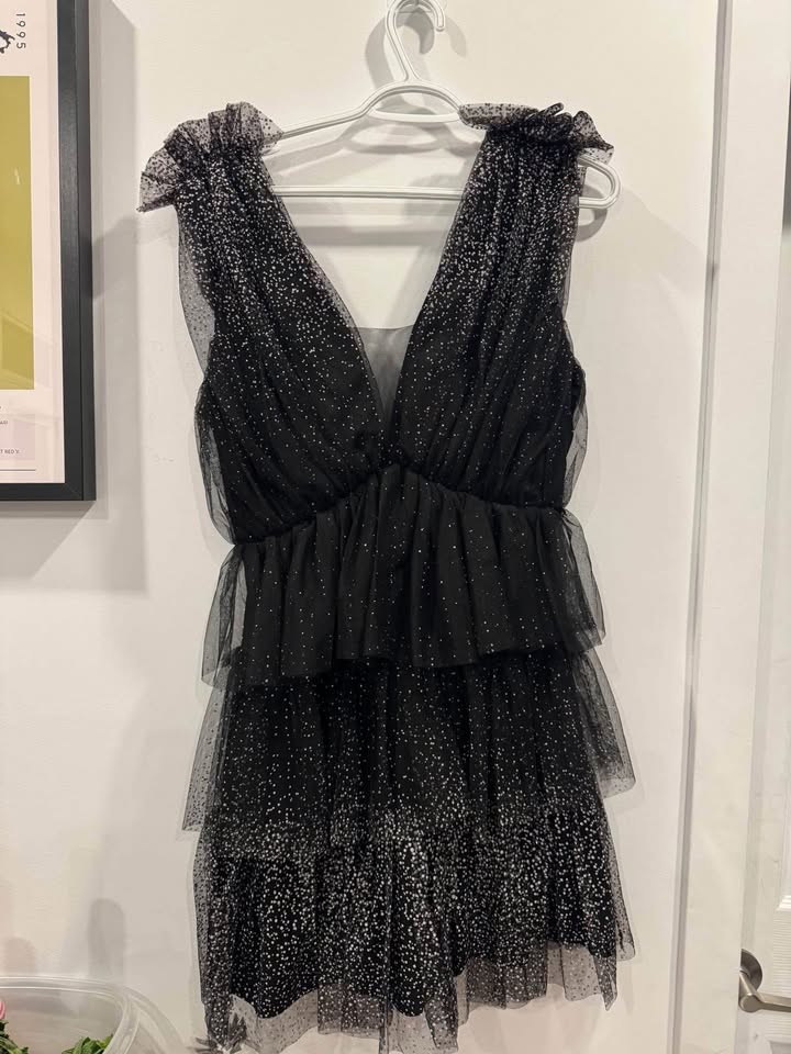 Tulle tiered sparkling dress - photo 2