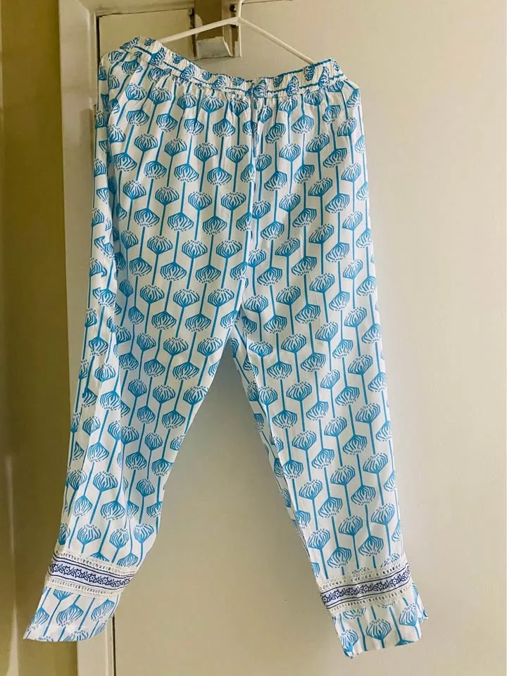 Beautiful 😍 3 piece kurti set pant have pocket brand new with ta image indicator(8)