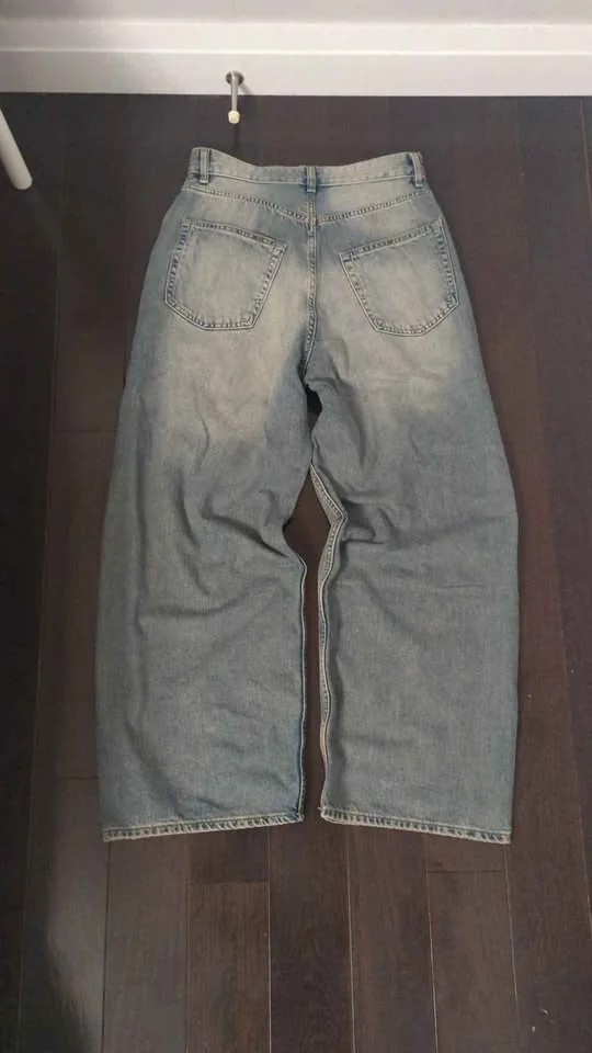 Zara Blue Baggy Jeans image indicator(2)