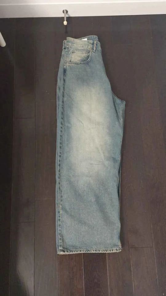 Zara Blue Baggy Jeans image indicator(3)