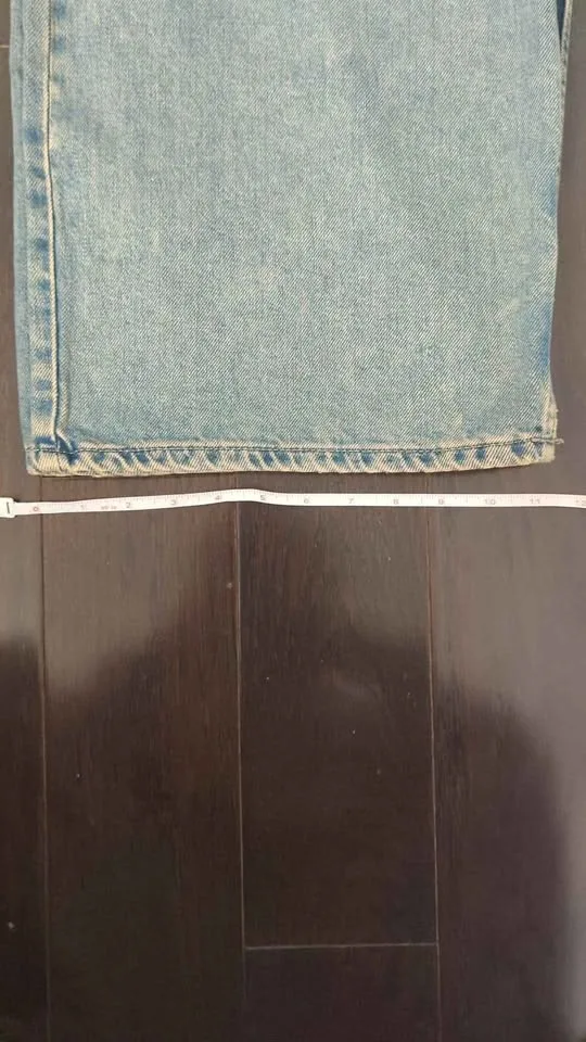 Zara Blue Baggy Jeans image indicator(4)