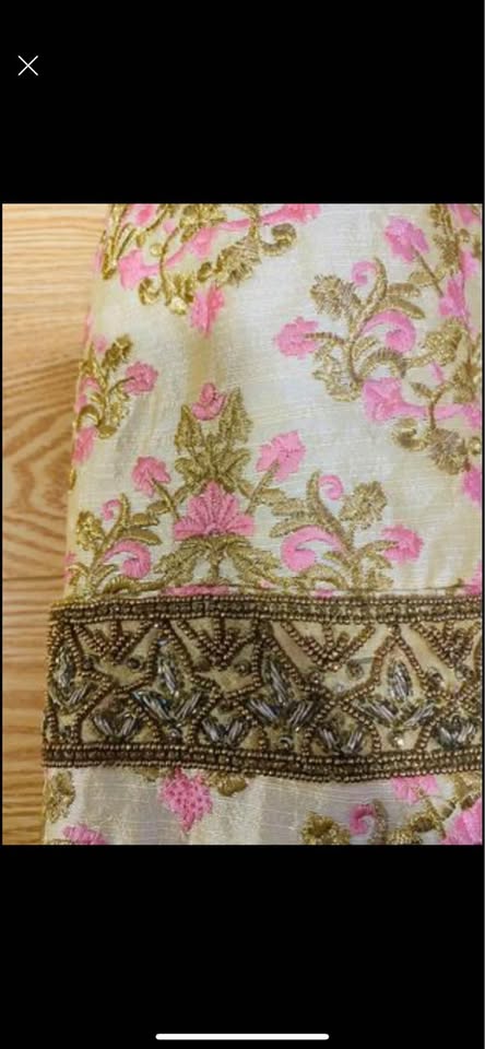 Beautiful sherwani 😍 brand new raw silk with kundan work all ove - photo 4