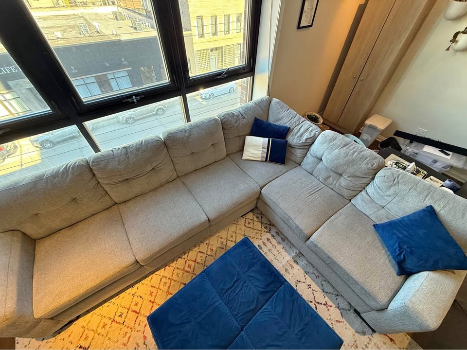 Gray Sectional Couch