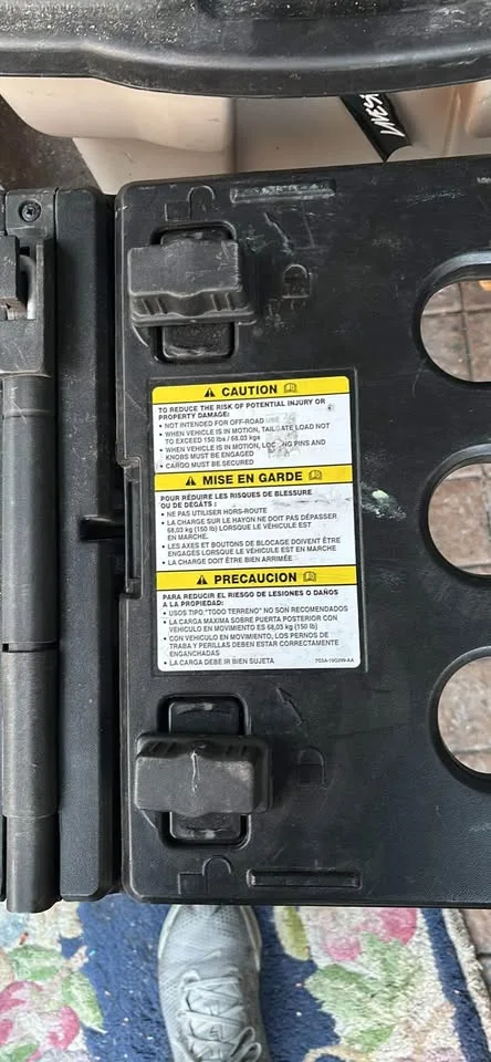 Ford 150 extended cargo gate image indicator(2)