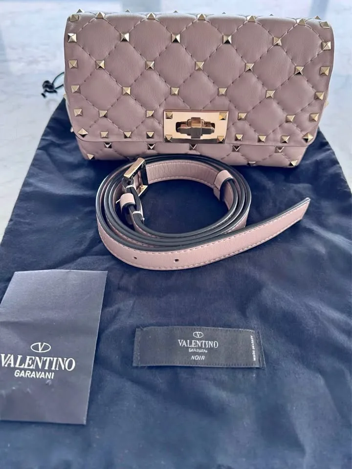 Authentic Brand New Valentino Rockstud Clutch